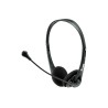 Equip 245305 écouteur casque Avec fil Arceau Bureau Centre d'appels USB Type-A Noir