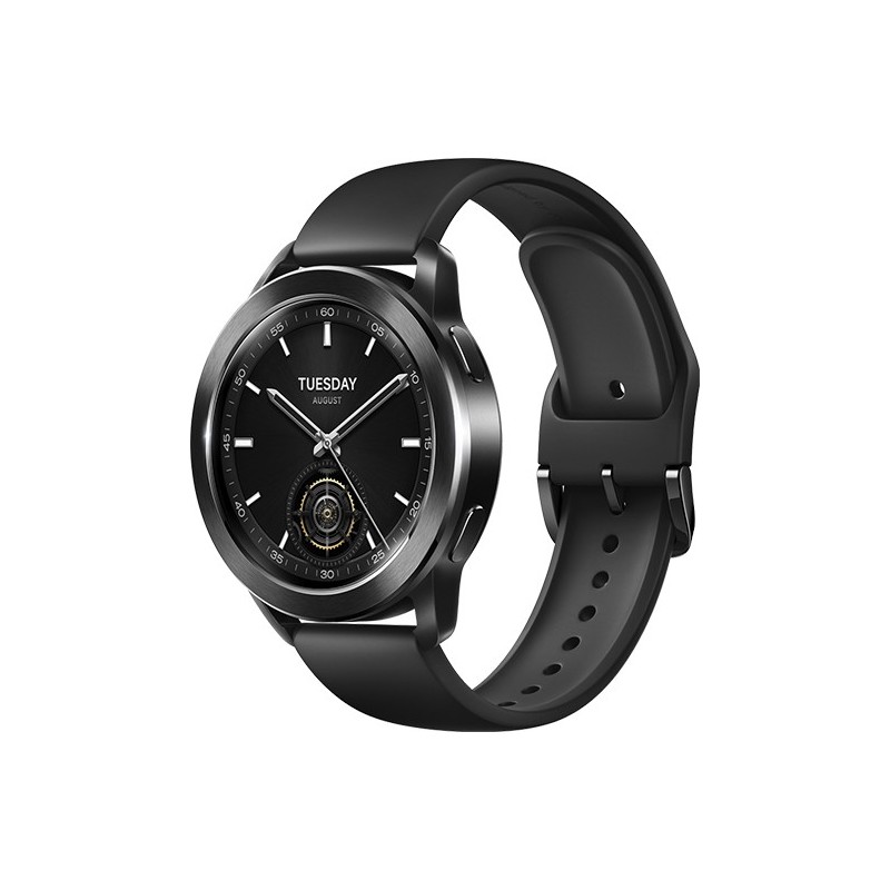 xiaomi - wearables (eur) xiaomi watch s3 3,63 cm (1.43) amoled 47 mm digitale 466 x 466 pixel touch screen nero gps (satellitare) uomo