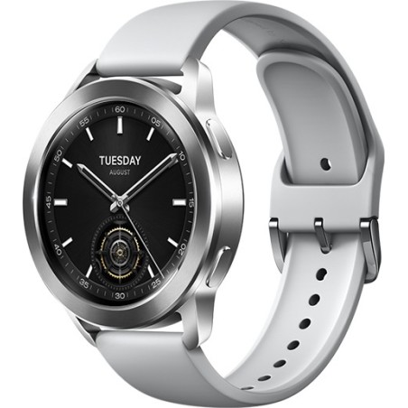 Xiaomi Watch S3 3,63 cm (1.43") AMOLED 47 mm Digitaal 466 x 466 Pixels Touchscreen Zilver GPS