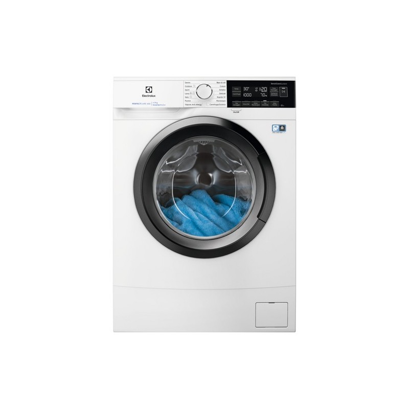 Image of Electrolux EW6S472B lavatrice Caricamento frontale 7 kg 951 Giri/min Bianco