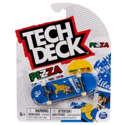 Tech Deck - FINGER SKATE - PACK 1 FINGER SKATE - Authentique Finger Skate 96 mm A Personnaliser Avec Autocollants - Mini skate