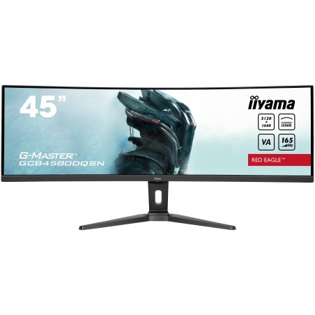 iiyama G-MASTER RED EAGLE CURVED pantalla para PC 114,3 cm (45") 5120 x 1440 Pixeles Dual QHD LED Negro
