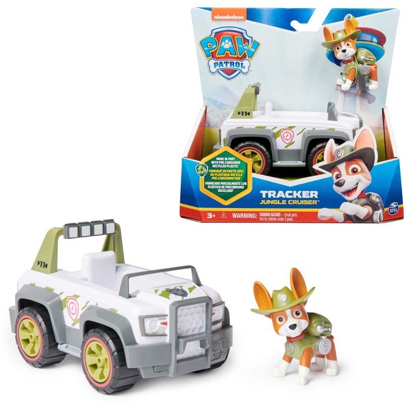 Image of PAW Patrol , Hovercraft di Zuma, veicolo giocattolo con action figure da collezione, giocattoli progettati in modo sostenibile