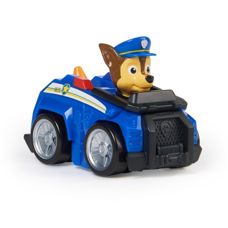 PAW Patrol   figura coleccionable de Chase de los Pup Squad Racers, vehículos de juguete de , juguetes para niños y niñas a
