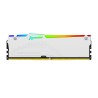 Kingston Technology FURY Beast 32 GB 6000 MT s DDR5 CL40 DIMM (Kit da 2 moduli) White RGB XMP