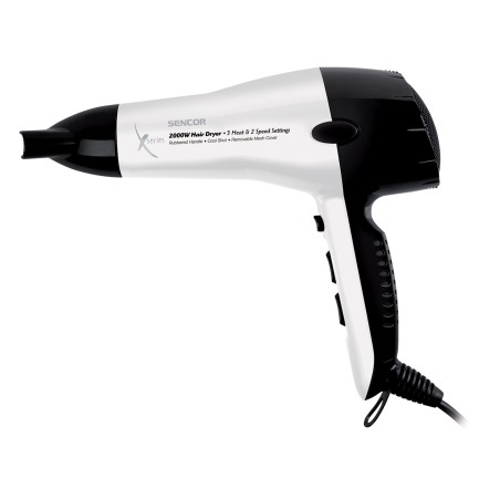 Sencor SHD 6600W secador de cabelo 2000 W Preto, Branco