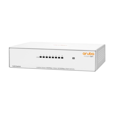 Aruba Instant On 1430 8G Non gestito L2 Gigabit Ethernet (10 100 1000) Bianco