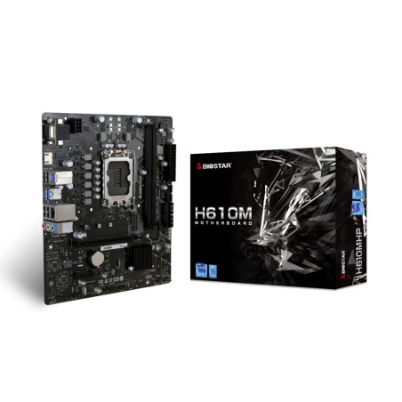 Biostar H610MHP moederbord Intel H610 LGA 1700 micro ATX