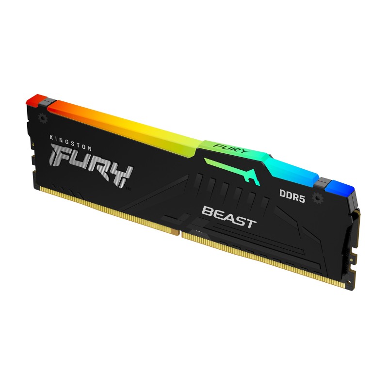 Image of Kingston Technology FURY Beast 8 GB 6000 MT/s DDR5 CL40 DIMM RGB