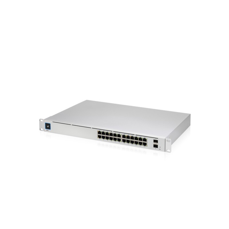 Image of Ubiquiti UniFi USW-PRO-24-EU switch di rete Gestito L3 Gigabit Ethernet (10/100/1000) Argento