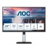AOC V5 24V5C BK monitor de ecrã 60,5 cm (23.8") 1920 x 1080 pixels Full HD LED Preto