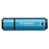 Kingston Technology IronKey Vault Privacy 50 unidade de memória USB 256 GB USB Type-A 3.2 Gen 1 (3.1 Gen 1) Preto, Azul