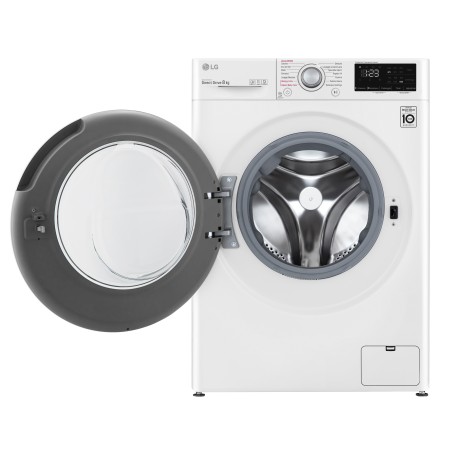 LG F2WV3S7S4E máquina de lavar Carregamento frontal 7 kg 1200 RPM Cinzento, Branco