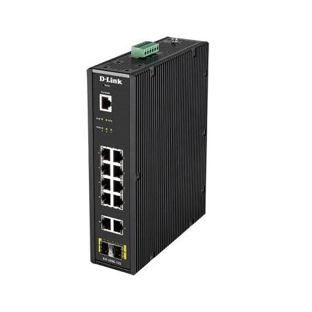 D-Link DIS-200G-12S Netzwerk-Switch Managed L2 Gigabit Ethernet (10 100 1000) Schwarz