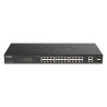 D-Link DGS-1100-26MPV2 netwerk-switch Managed L2 Gigabit Ethernet (10 100 1000) Power over Ethernet (PoE) Zwart