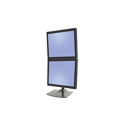 Ergotron DS Series DS100 Dual Monitor Desk Stand, Vertical 61 cm (24") Zwart Bureau