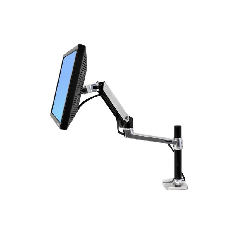 Image of Ergotron LX Series Desk Mount LCD Arm, Tall Pole 86,4 cm (34") Nero Scrivania