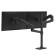 Ergotron LX Series LX Dual Stacking Arm, Tall Pole, Matte Black 101,6 cm (40") Schwarz Tisch Bank