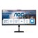 AOC V5 CU34V5CW BK LED display 86,4 cm (34") 3440 x 1440 pixels Wide Quad HD Noir