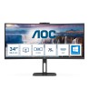 AOC V5 CU34V5CW BK LED display 86,4 cm (34") 3440 x 1440 Pixel Wide Quad HD Nero