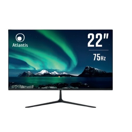 Atlantis Land A05-HE22V-VH monitor de ecrã 54,6 cm (21.5") 1920 x 1080 pixels Full HD LED Preto