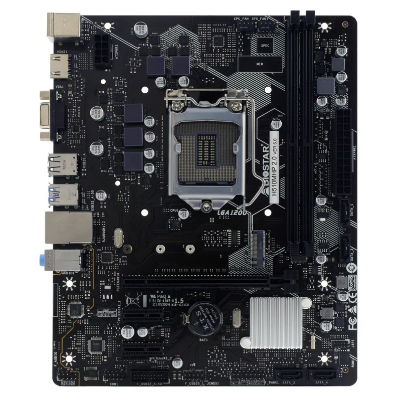 Image of Biostar H510MHP 2.0 scheda madre Intel H510 LGA 1200 (Socket H5) micro ATX