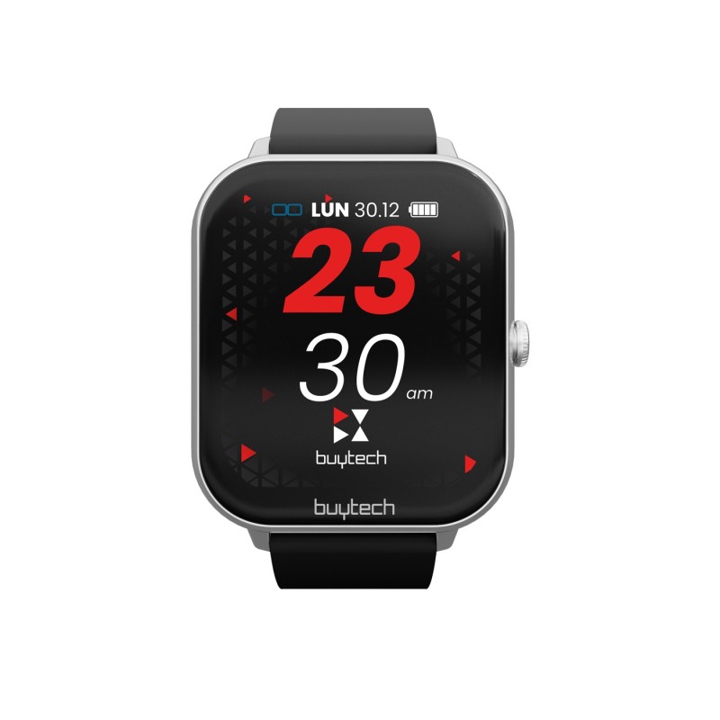 Image of Techmade BY-ALFA-SILBK smartwatch e orologio sportivo 4,65 cm (1.83") Digitale Touch screen Argento