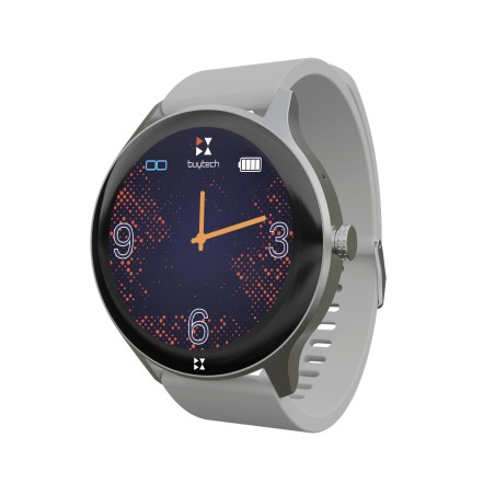 Techmade BY-BETA-SIL smartwatch e orologio sportivo 3,51 cm (1.38") Digitale Touch screen Grigio