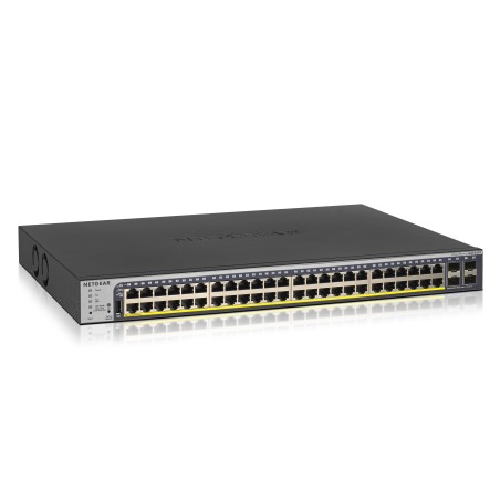 NETGEAR GS752TP-300EUS switch de rede Gerido L2 L3 L4 Gigabit Ethernet (10 100 1000) Power over Ethernet (PoE) 1U Preto