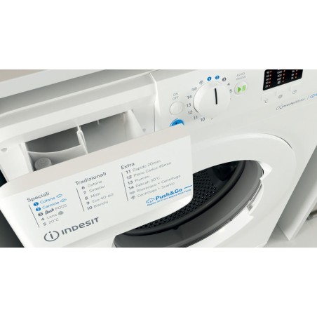 Indesit BWA 101496X WV IT máquina de lavar Carregamento frontal 10 kg 1351 RPM Branco
