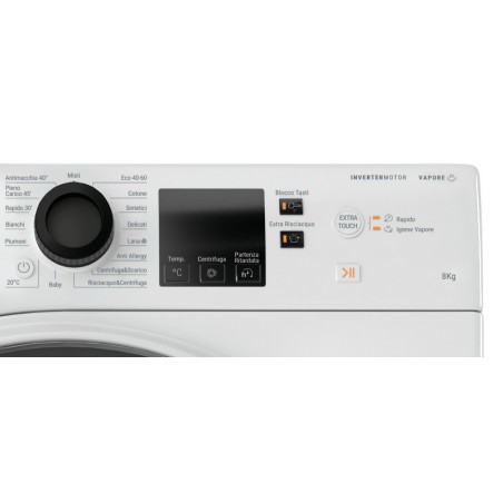 Hotpoint NF86WK IT máquina de lavar Carregamento frontal 8 kg 1400 RPM Branco