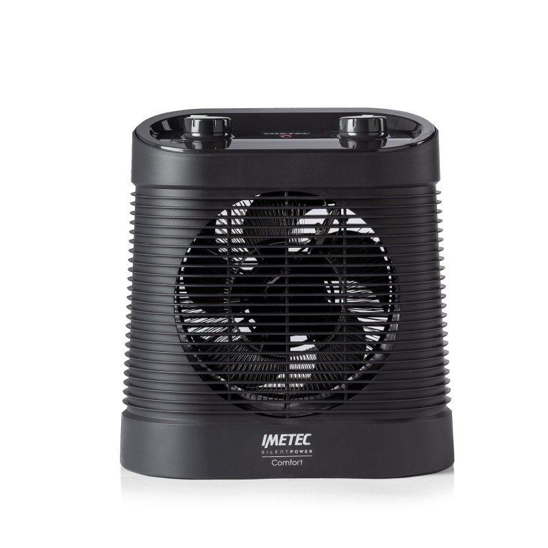 Image of Imetec Silent Power Comfort, termoventilatore silenzioso e compatto, stufetta elettrica, 2100 w, 4 funzioni, termostato