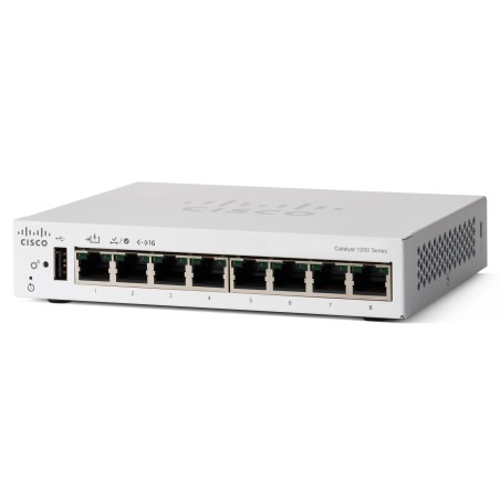 Cisco C1200-8T-D switch di rete Gestito L2 L3 Gigabit Ethernet (10 100 1000) Bianco