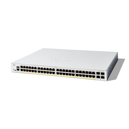 Cisco C1200-48P-4X switch de rede Gerido L2 L3 Gigabit Ethernet (10 100 1000) Branco