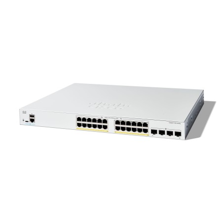 Cisco C1200-24FP-4G netwerk-switch Managed L2 L3 Gigabit Ethernet (10 100 1000) Wit