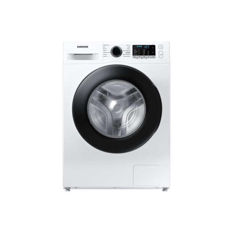 Image of Samsung WW80AGAS21AE/ET lavatrice slim a caricamento frontale Crystal Clean™ 8 kg Classe E 1200 giri/min, Porta nera + panel