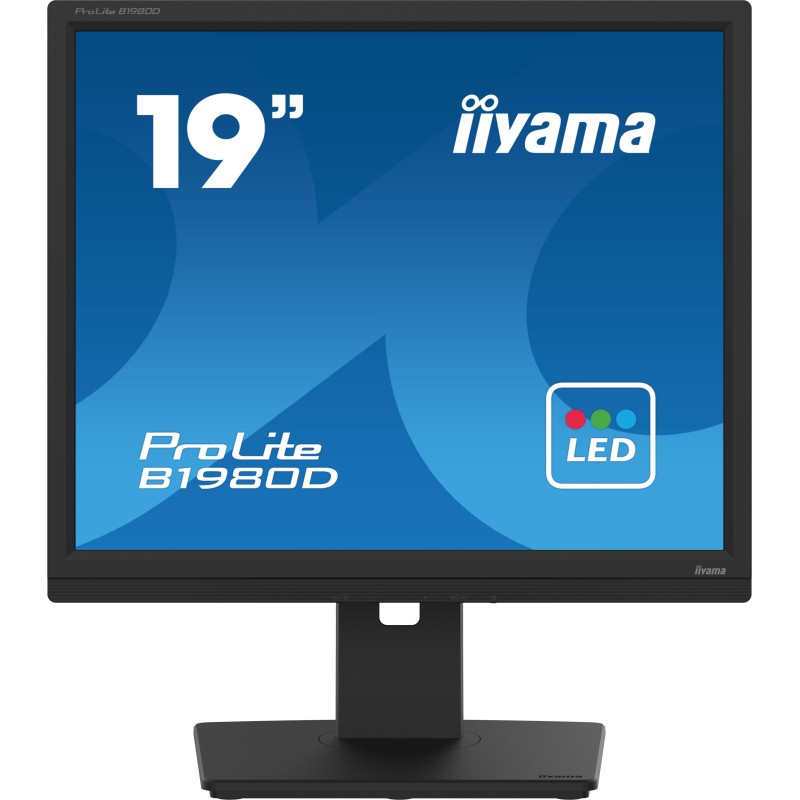 Image of iiyama ProLite B1980D-B5 Monitor PC 48,3 cm (19") 1280 x 1024 Pixel SXGA LCD Nero