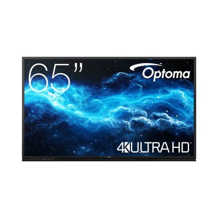Optoma 3652RK Plasma interativo 165,1 cm (65") LED Wi-Fi 400 cd m² 4K Ultra HD Preto Ecrã táctil Android 11