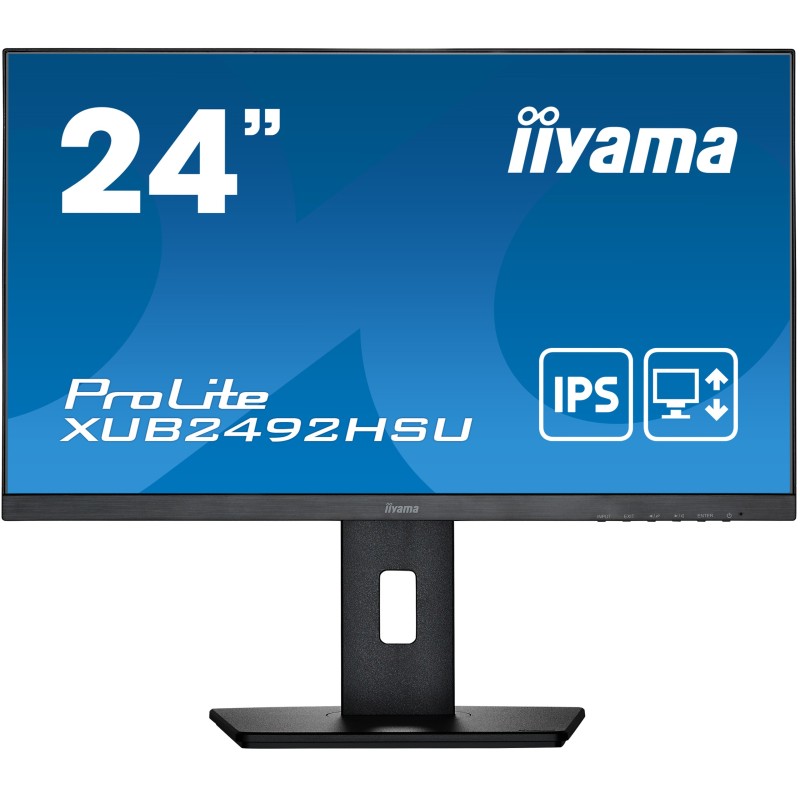 Image of iiyama ProLite XUB2492HSU-B5 LED display 60,5 cm (23.8") 1920 x 1080 Pixel Full HD Nero