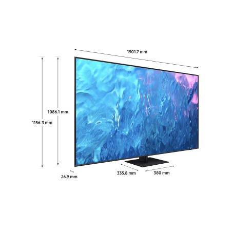 Samsung Series 7 QE85Q70CAT 2,16 m (85") 4K Ultra HD Smart TV Wifi Titane