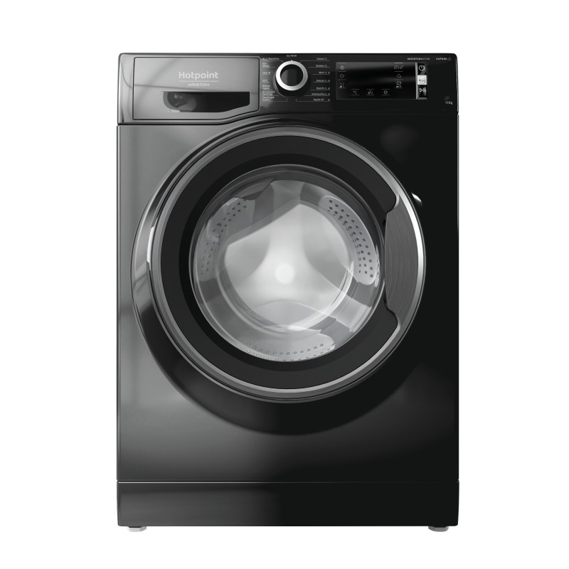 Image of Hotpoint NBT 116 BLACK IT lavatrice Caricamento frontale 11 kg 1400 Giri/min Nero