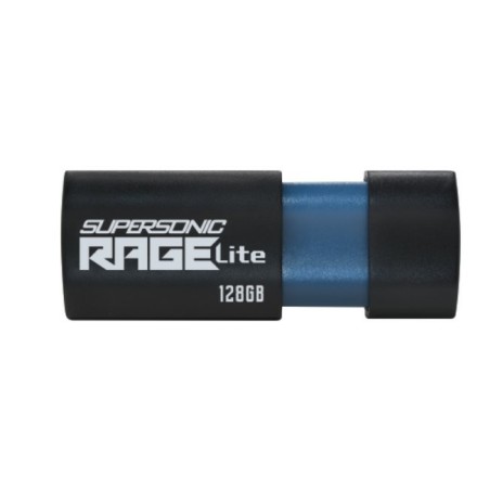 Patriot Memory Supersonic Rage Lite USB flash drive 128 GB USB Type-A 3.2 Gen 1 (3.1 Gen 1) Zwart, Blauw