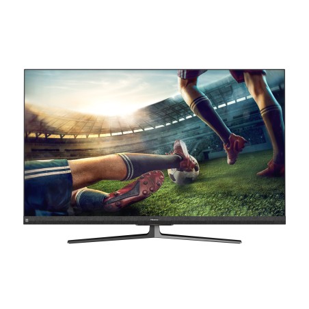 Hisense U8QF 55U8QF Fernseher 138,7 cm (54.6") 4K Ultra HD Smart-TV WLAN Schwarz, Metallisch