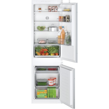 Bosch Serie 2 KIV86NSE0 frigorífico e congelador Embutido 267 l Branco