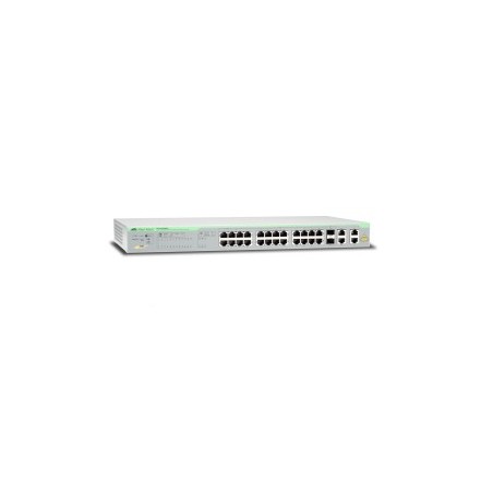 Allied Telesis AT-FS750 28PS switch Gestionado Fast Ethernet (10 100) Energía sobre Ethernet (PoE) Gris