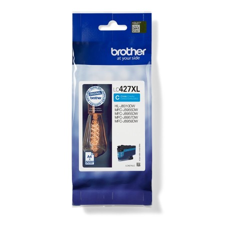 Brother LC427XLC inktcartridge 1 stuk(s) Origineel Cyaan