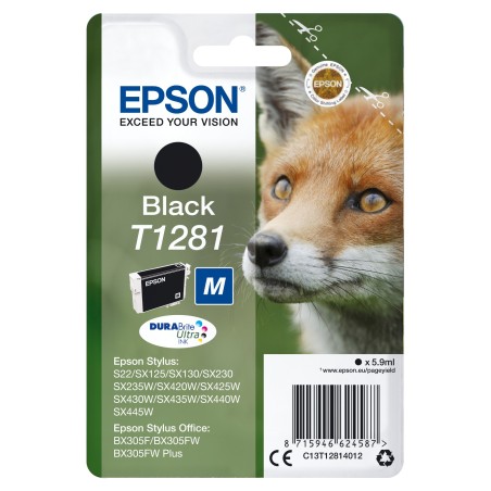 Epson Fox T1281 tinteiro 1 unidade(s) Original Preto