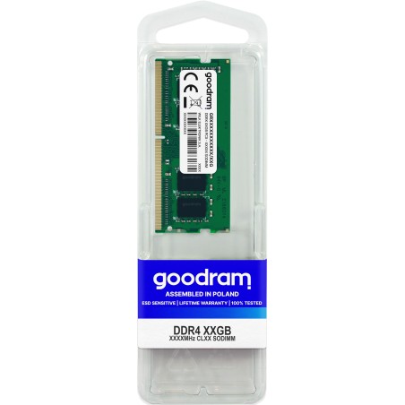 Goodram GR3200S464L22 16G module de mémoire 16 Go 1 x 16 Go DDR4 3200 MHz