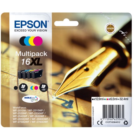 Epson Pen and crossword C13T16364012 tinteiro 1 unidade(s) Original Rendimento alto (XL) Preto, Ciano, Magenta, Amarelo