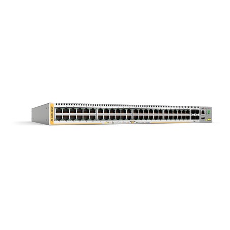 Allied Telesis AT-x220-52GP-50 Gestionado L3 Gigabit Ethernet (10 100 1000) Energía sobre Ethernet (PoE) 1U Gris